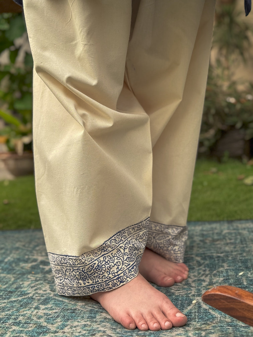 Ornate Blue - Shalwar Kameez