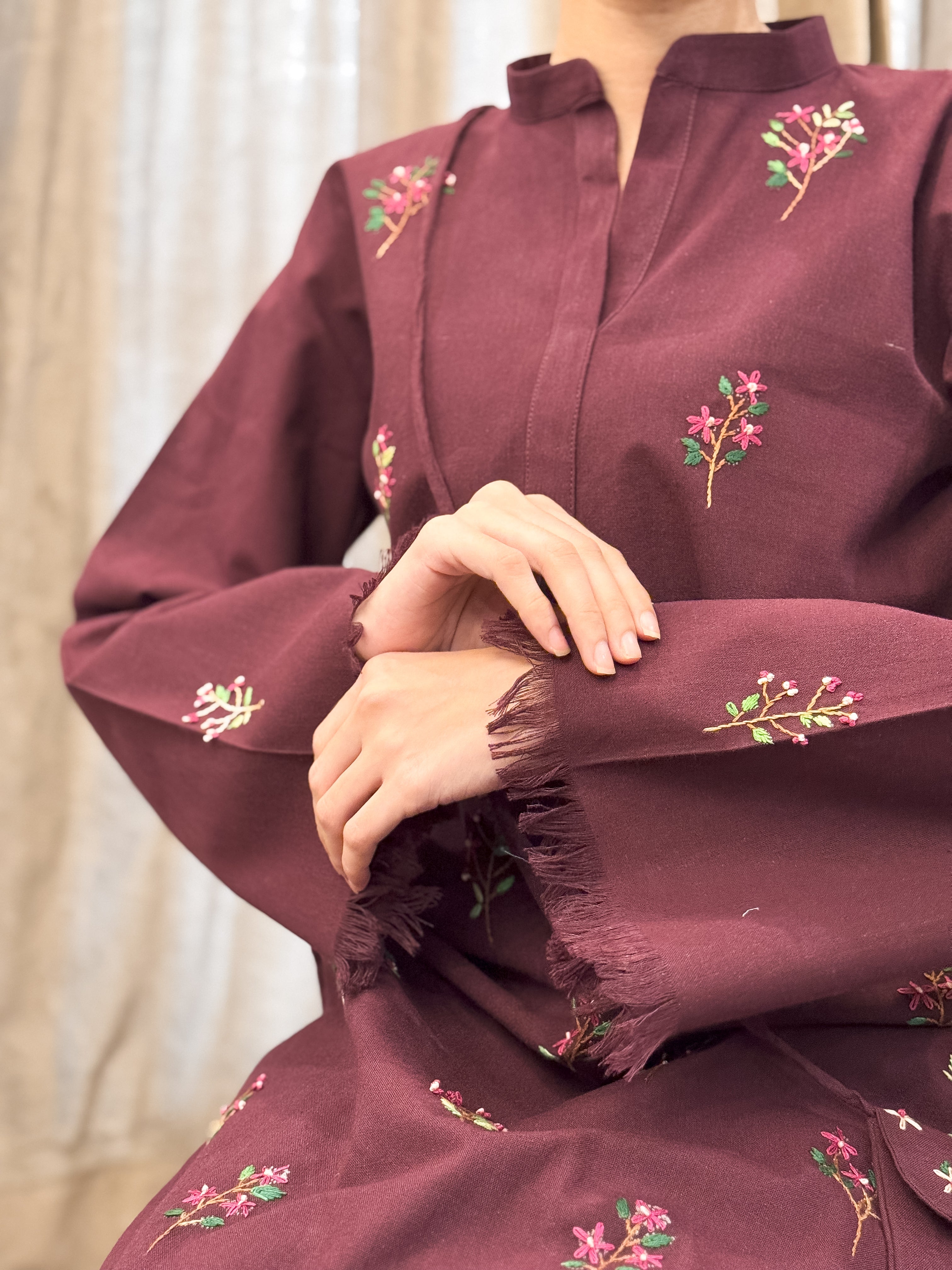 Mulberry Bloom - Kurta Trouser