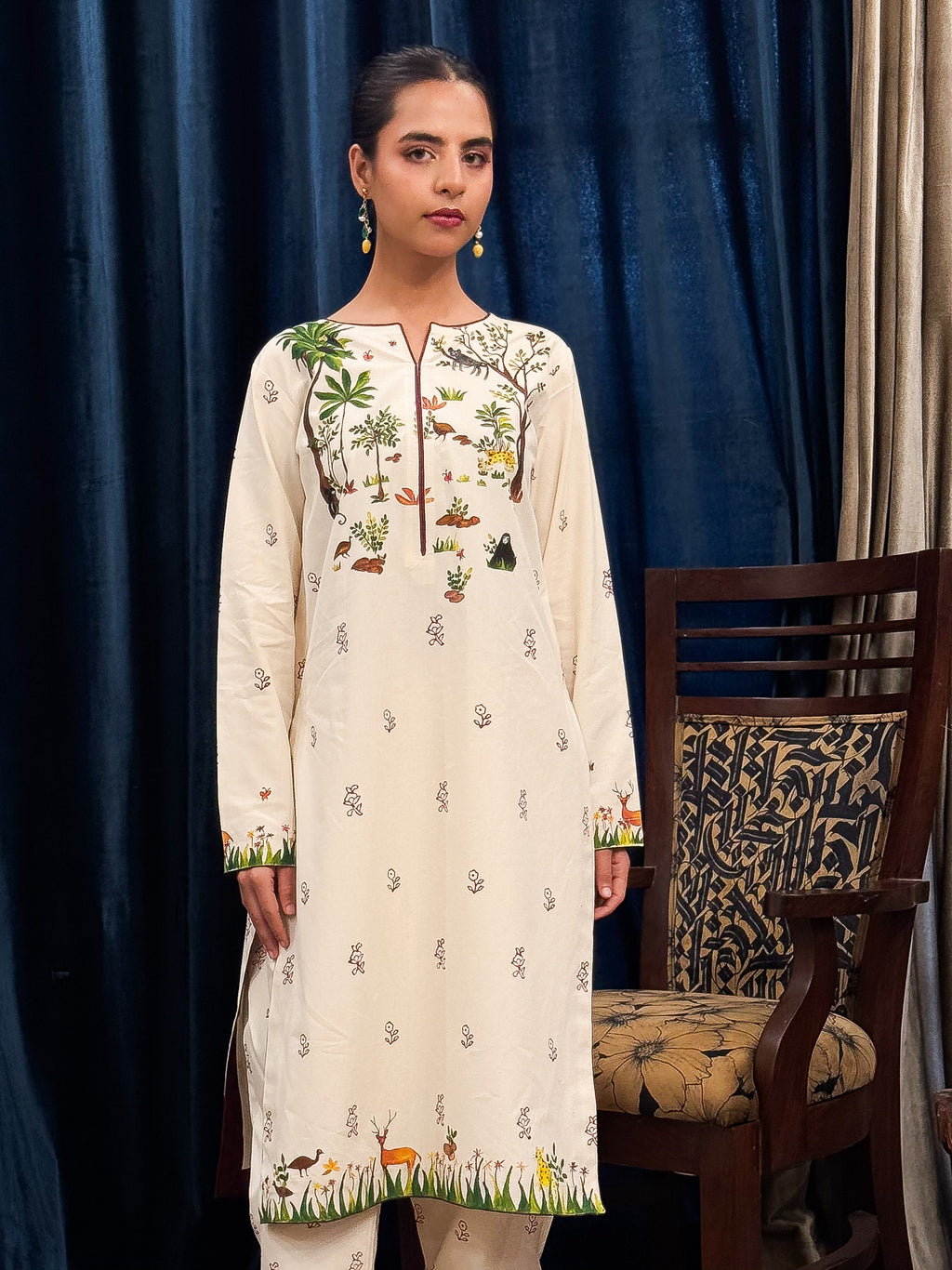 Serene Safari - Kurta Trouser